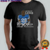 Barry Sanders Detroit Lions Retired Player Classic Caricature NFL Football signature shirt