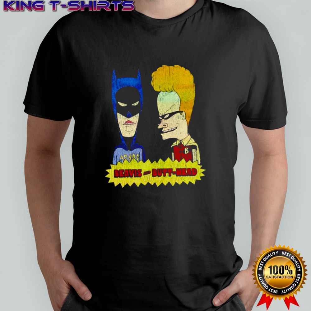 Beavis and Butthead Batman and Robin shirt
