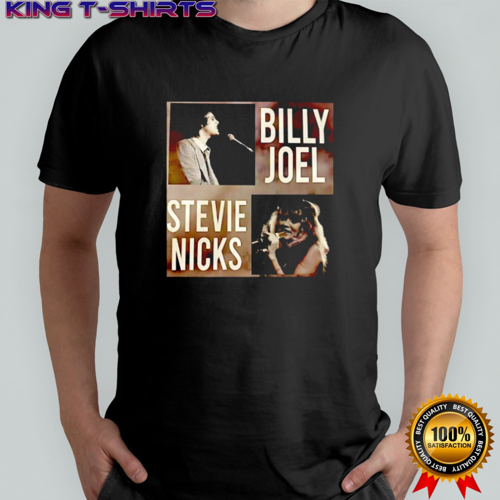 Billy Joel Stevie Nicks Vintage Portrait shirt