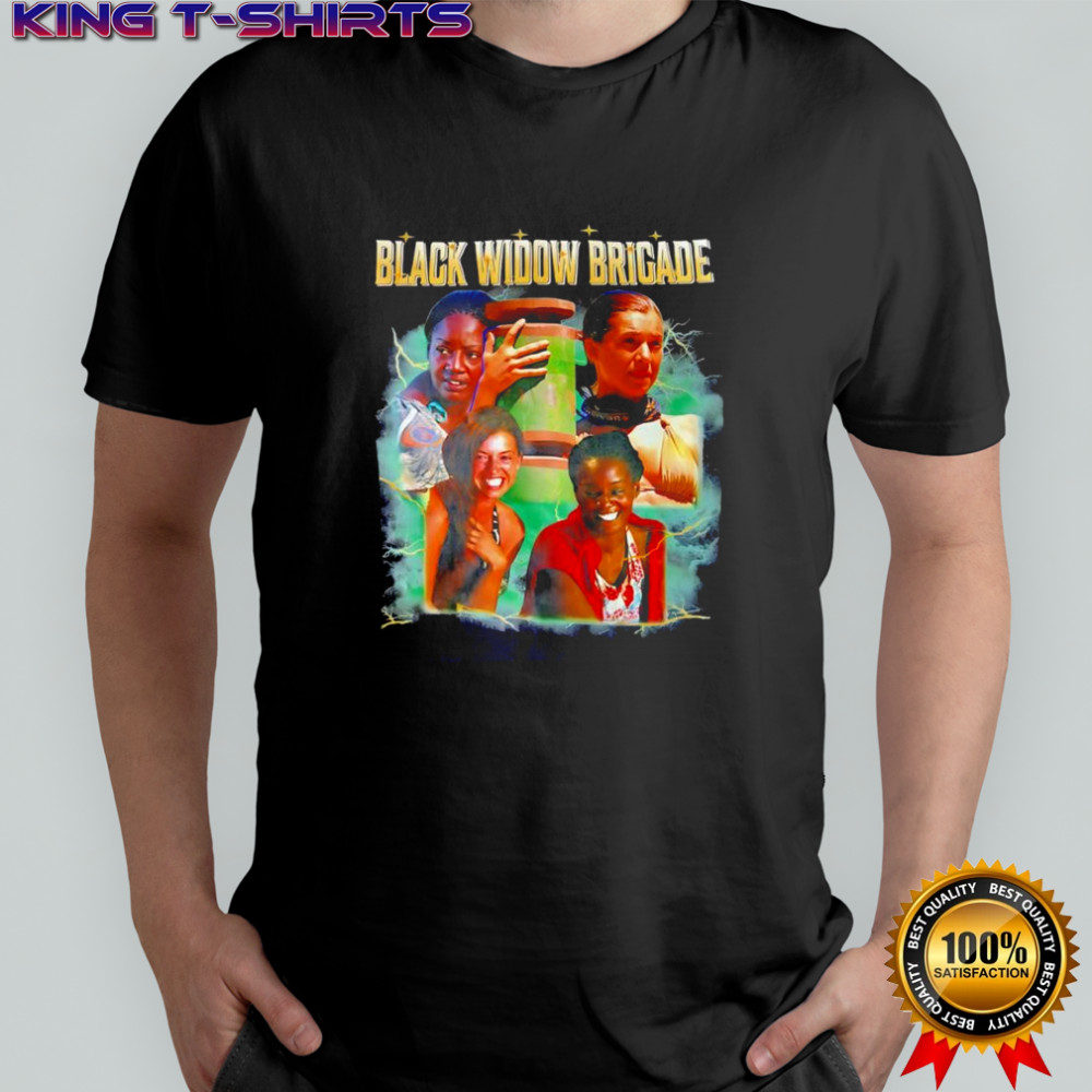 Black Widow Brigade graphic shirt