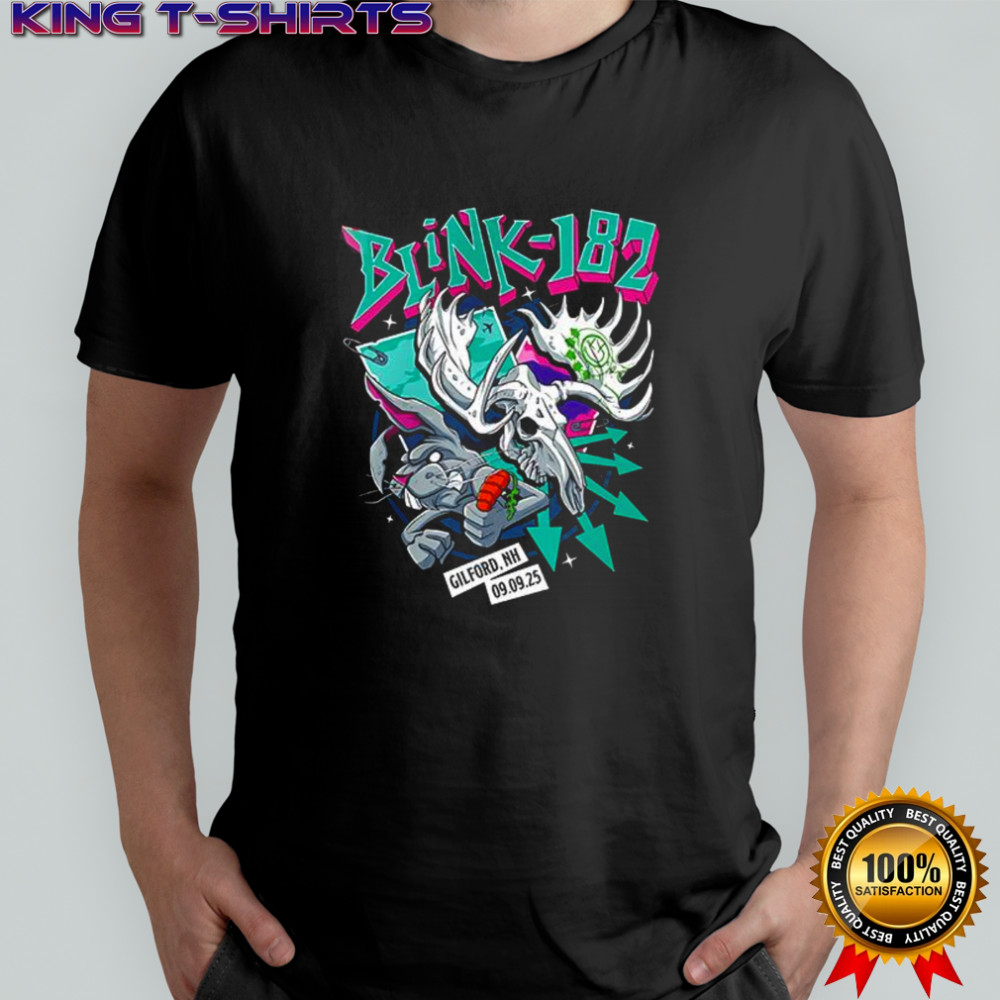 Blink-182 Gilford NH 2025 shirt