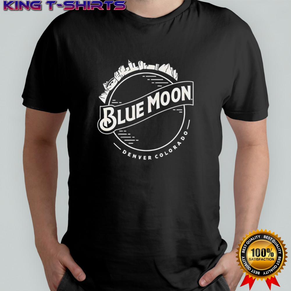 Blue Moon Denver Colorado logo shirt
