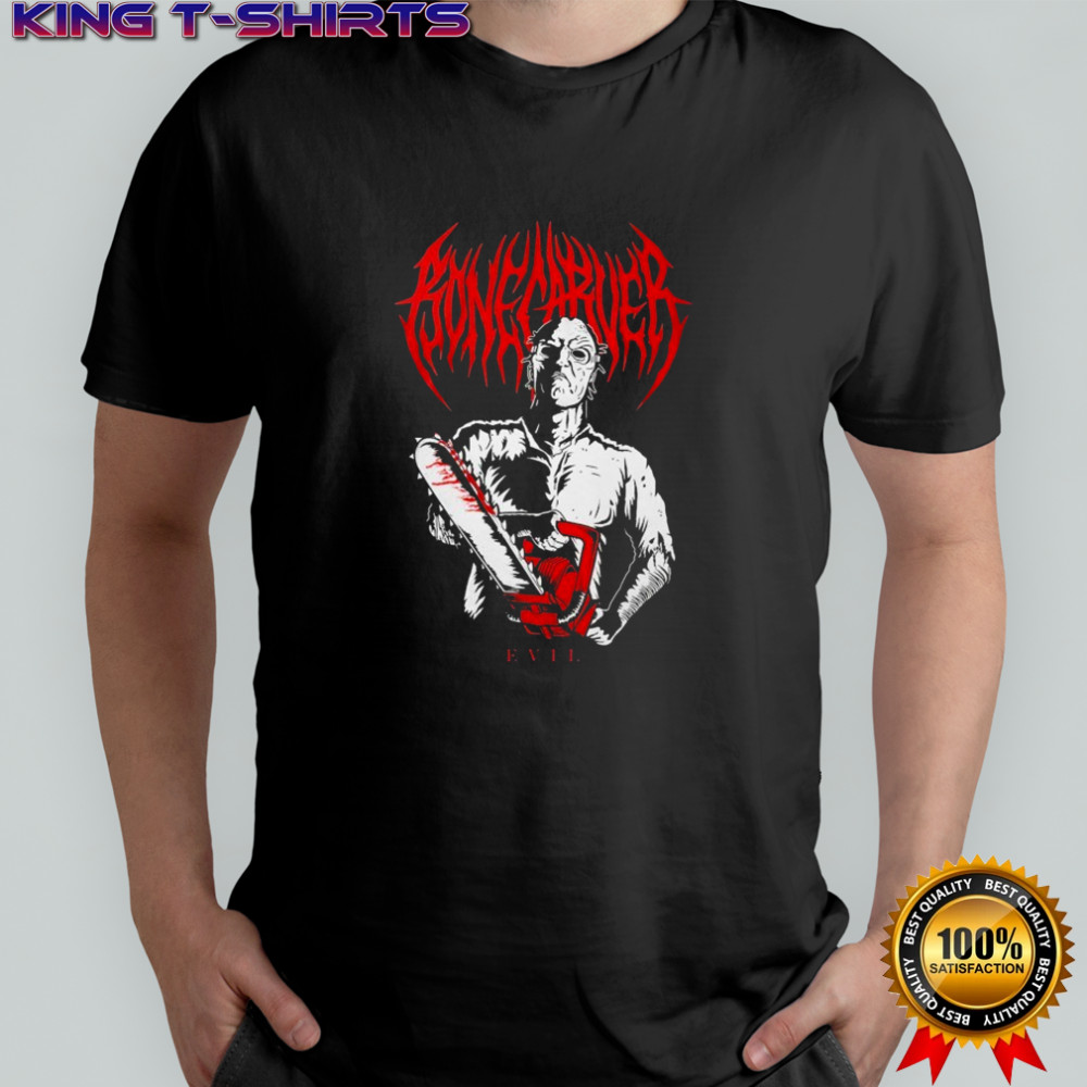 Bonecarver Evil Chainsaw T-shirt