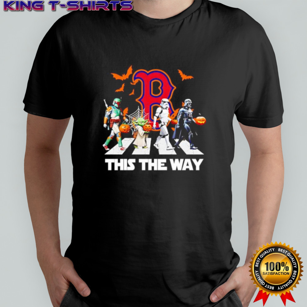 Boston Red Sox Star Wars This The Way Halloween shirt