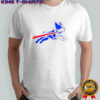 Boston Terrier Buffalo Bills Football Parody Logo T-Shirt