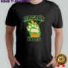 Brazos Boys big claw scratching text distressed shirt