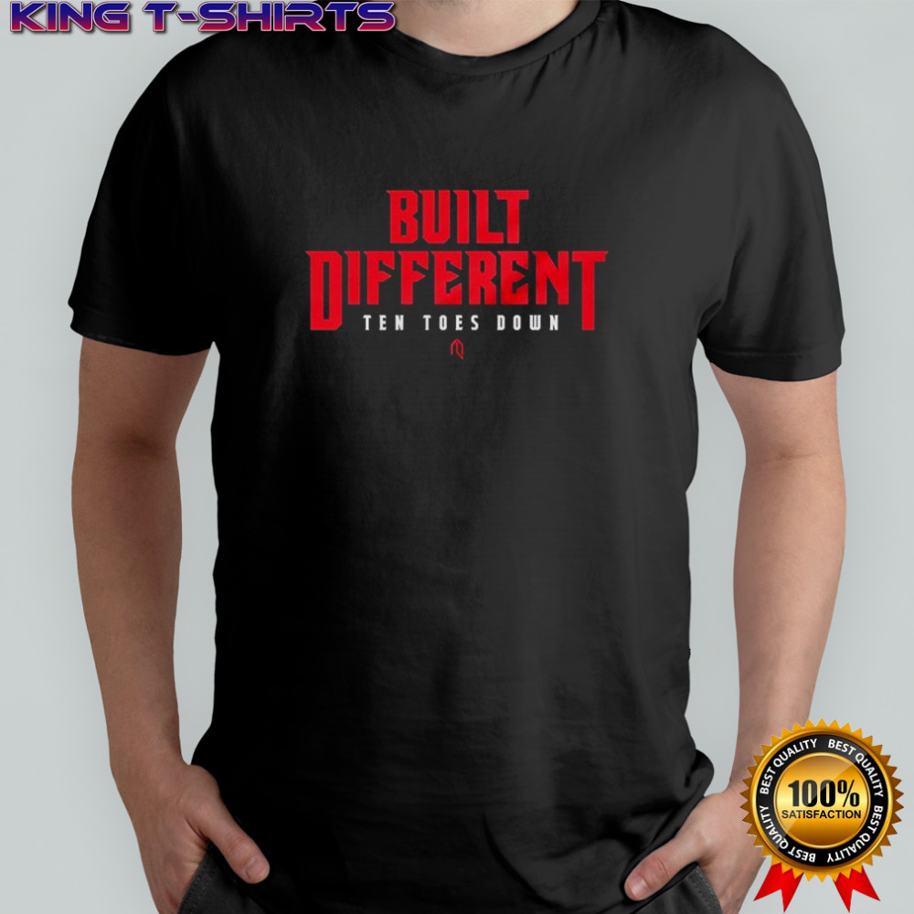 Buffalo Bills Built Different Ten Toes Down T-shirt