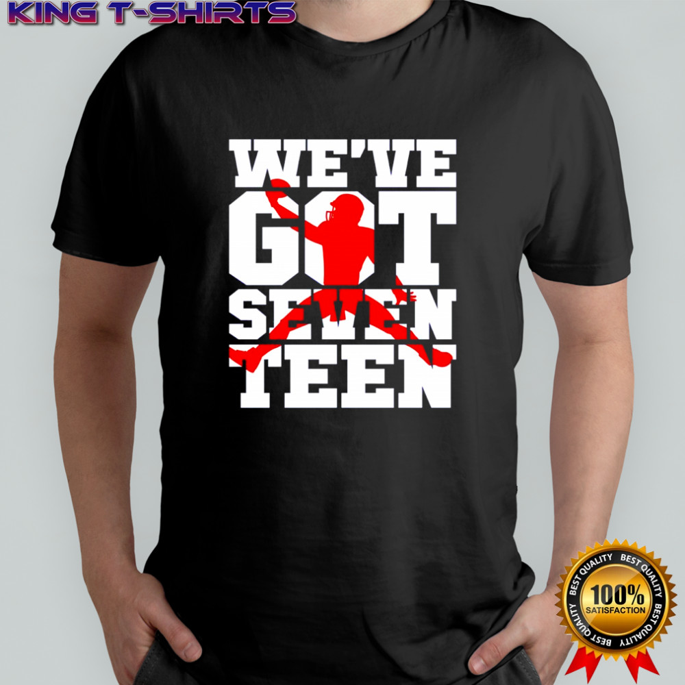 Buffalo Bills football we’ve got seventeen logo shirt