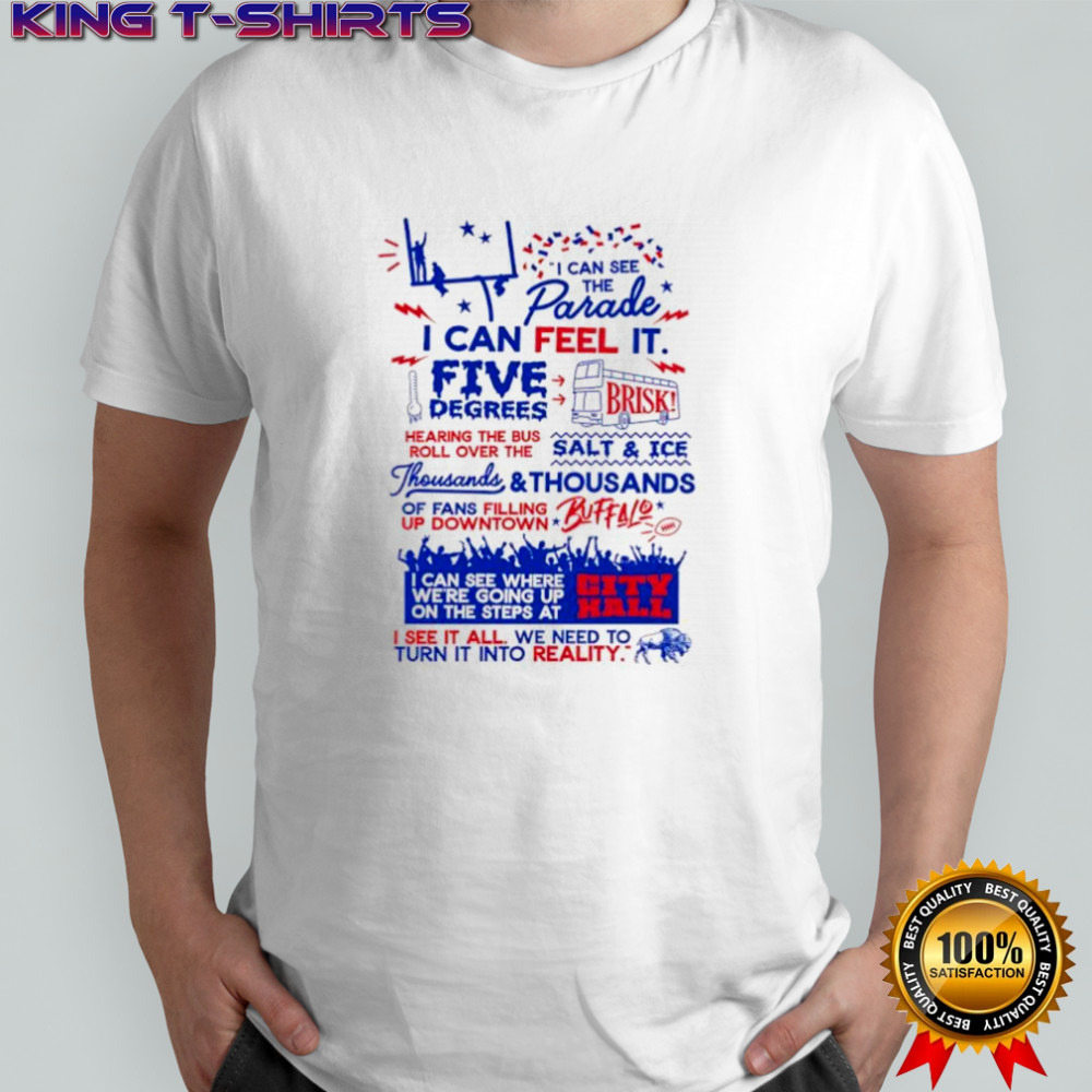 Buffalo Bills I can see the Parade football lover shirt