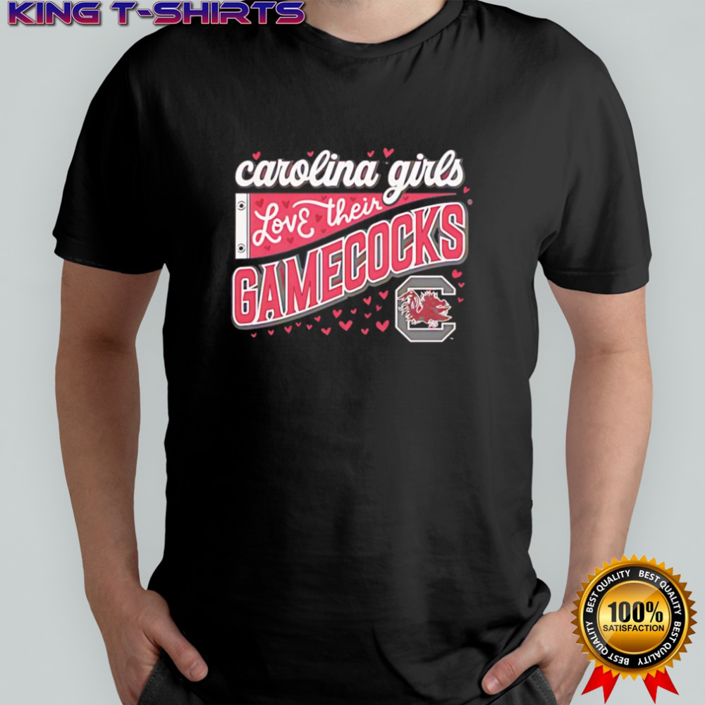 Carolina girls love their Gamecocks shirt