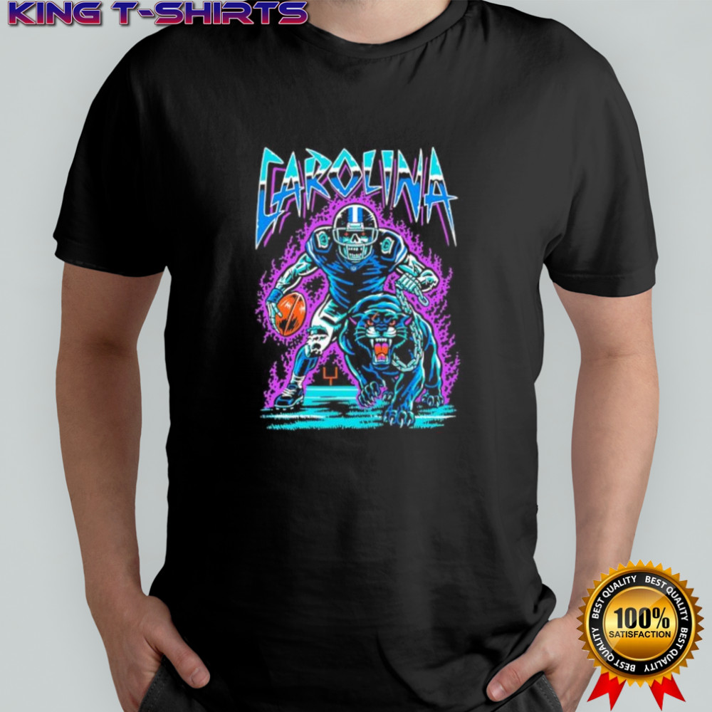 Carolina Panthers Gridiron Monsters Mascot design shirt