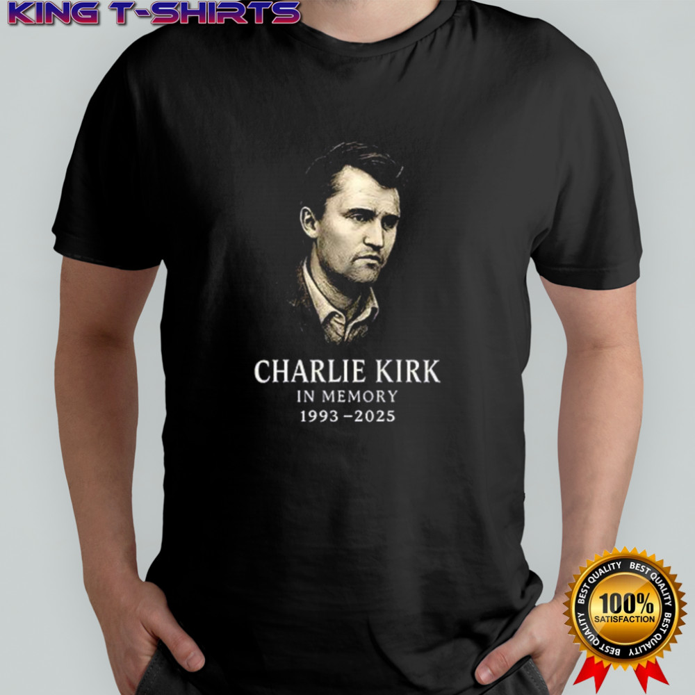 Charlie Kirk Freedom Memorial 1993-2025 shirt