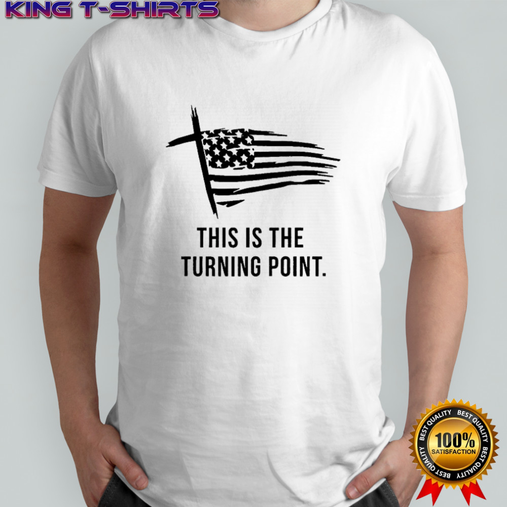 Charlie Kirk Turning Point Cross American shirt