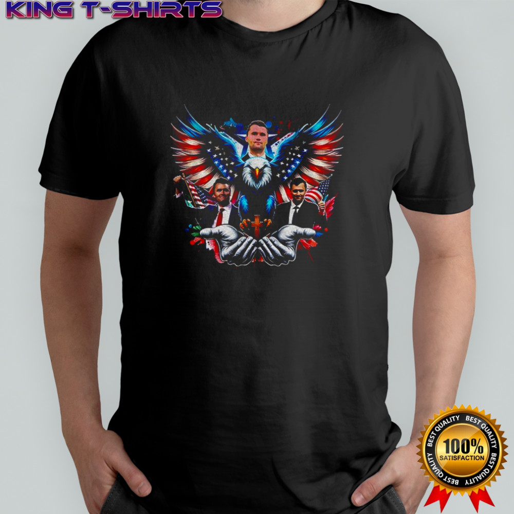 Charlie Kirk USA Patriotic Eagle Stand Strong shirt