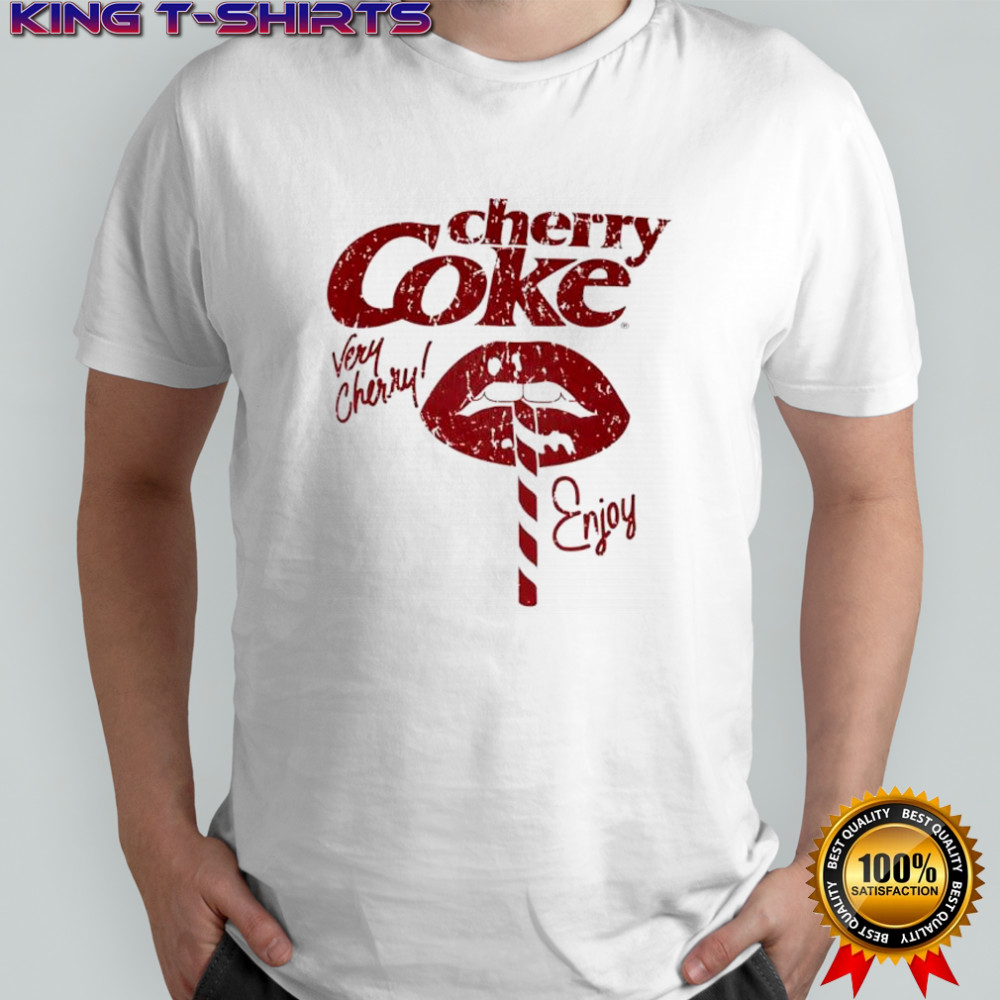 Cherry Coke very cherry Enjoy shirt