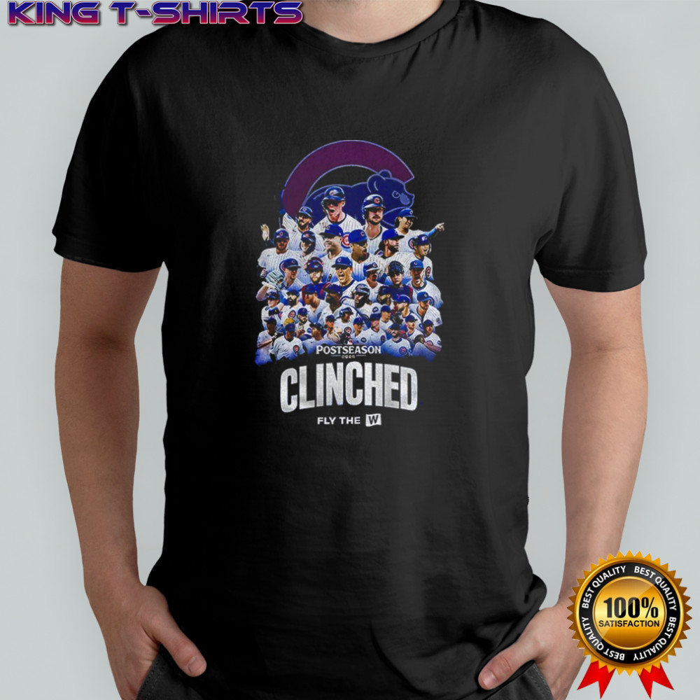Chicago Cubs Baseball MLB 2025 Postseason Clinched shirt