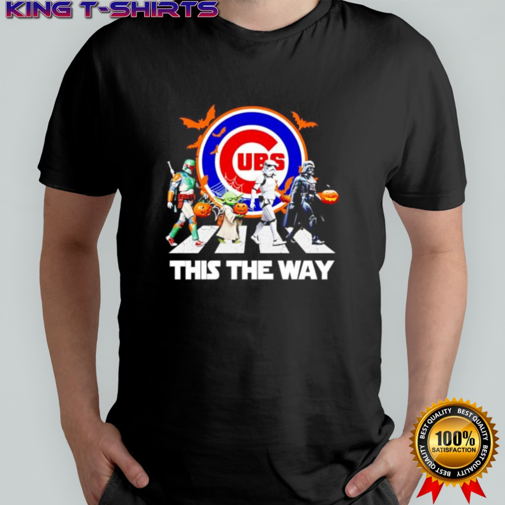 Chicago Cubs Sox Star Wars This The Way Halloween shirt
