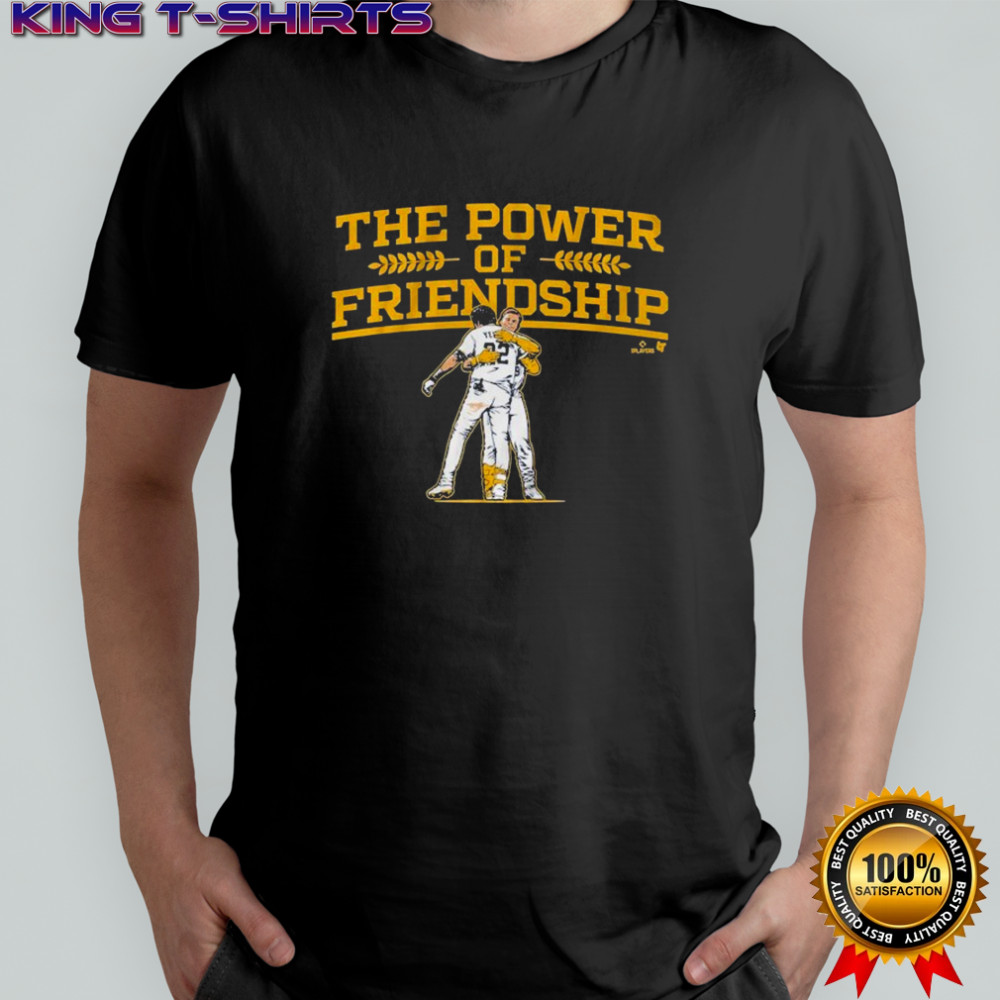 Christian Yelich And Jake Bauers The Power Of Friendship Milwaukee Brewers T-shirt