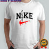 Chucky Knife Halloween Nike Logo shirt