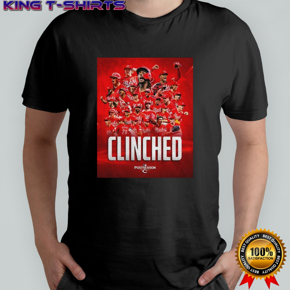 Cincinnati Reds MLB Baseball Clinched Postseason 2025 poster shirt