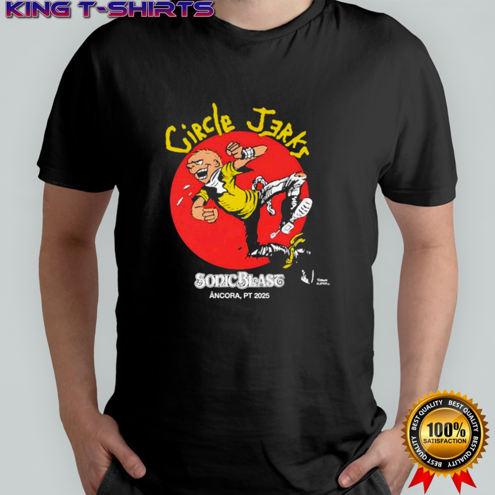 Circle Jerks Sonic Blast Ancora, Pt 2025 T-shirt