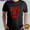 Cleveland Browns Watson Football Player 4 Helmet Diamond Logo T-Shirt