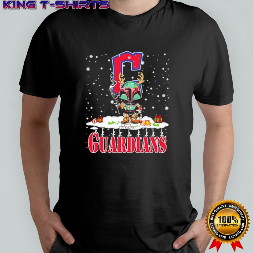 Cleveland Guardians Boba Fett Star Wars Christmas shirt