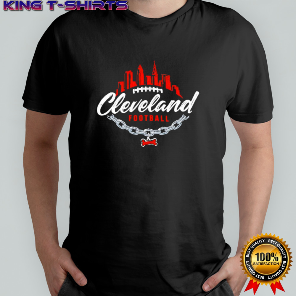 Cleveland Script Skyline Chain Football shirt