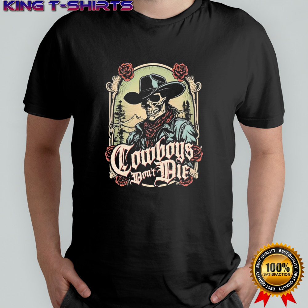 Colt Graves Cowboys Don’t Die Skeleton T-shirt