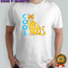 Cool Striped Cat Animal Lover Graphic T-Shirt
