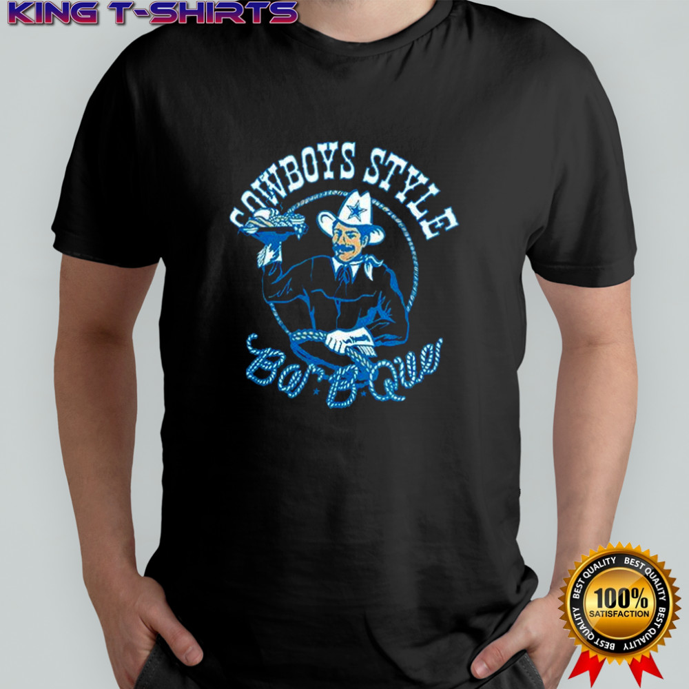 Cowboys Style Bar Bow Cowboy Serving Chili shirt