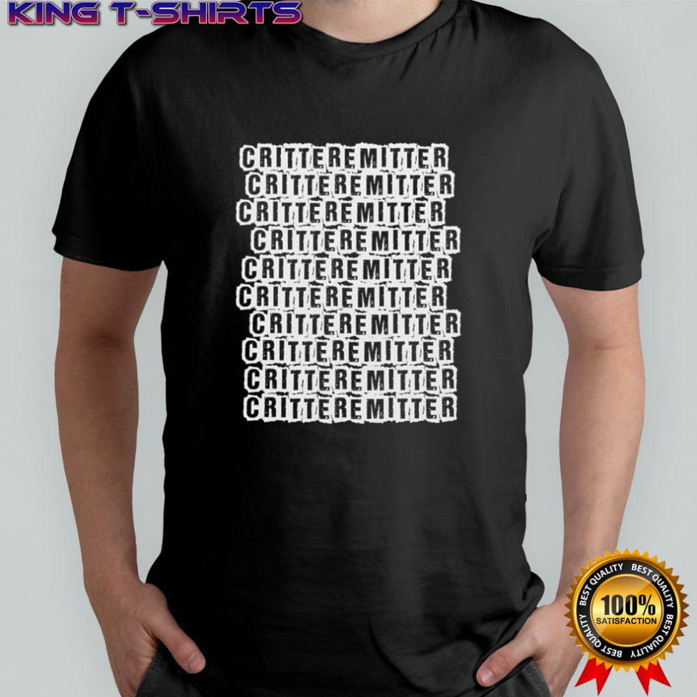 Crittere mitter logos shirt