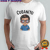 Cubanito glasses Cuba flag shirt