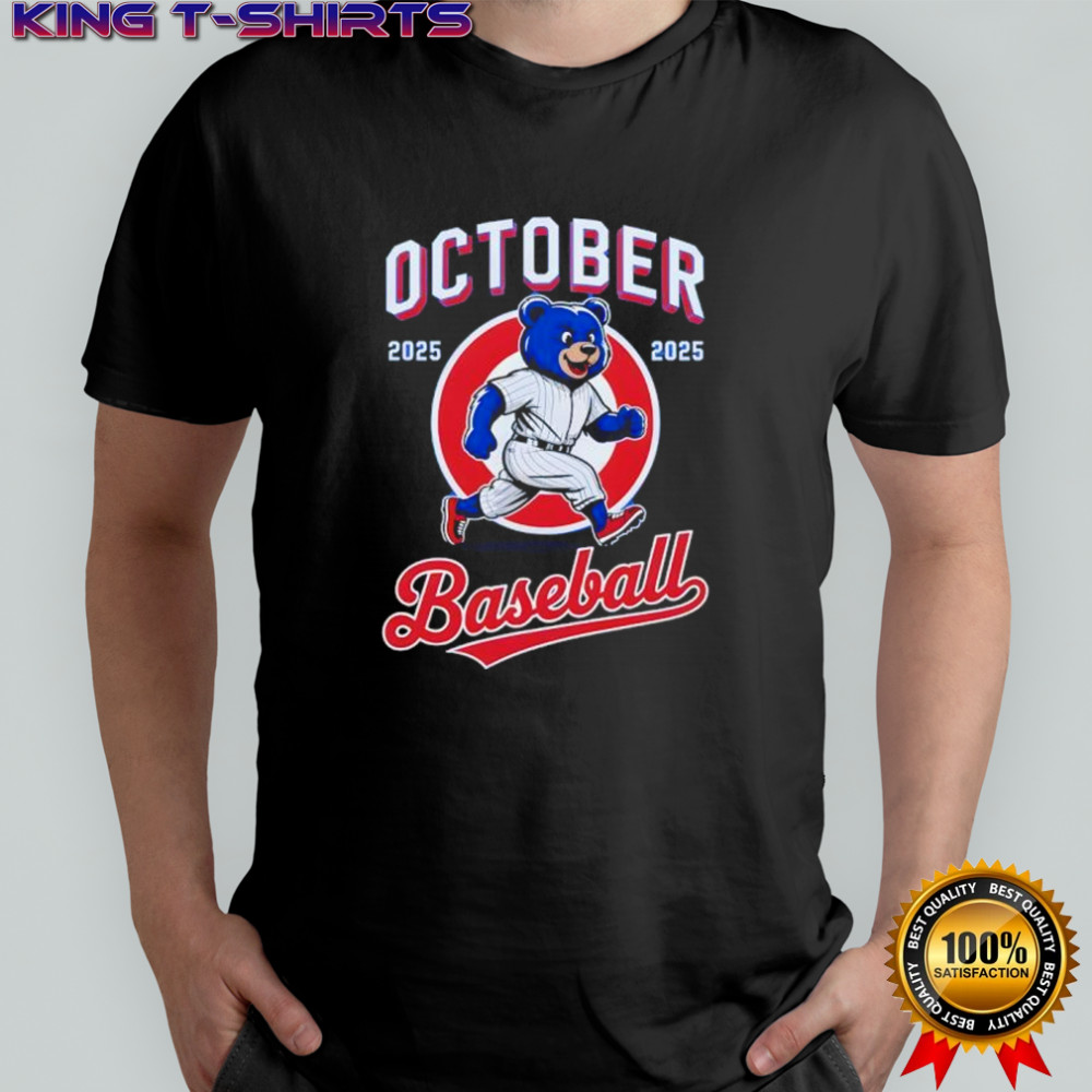 Cubs October Postseason Celebrate Chicago Cubs Playoff Baseball shirt