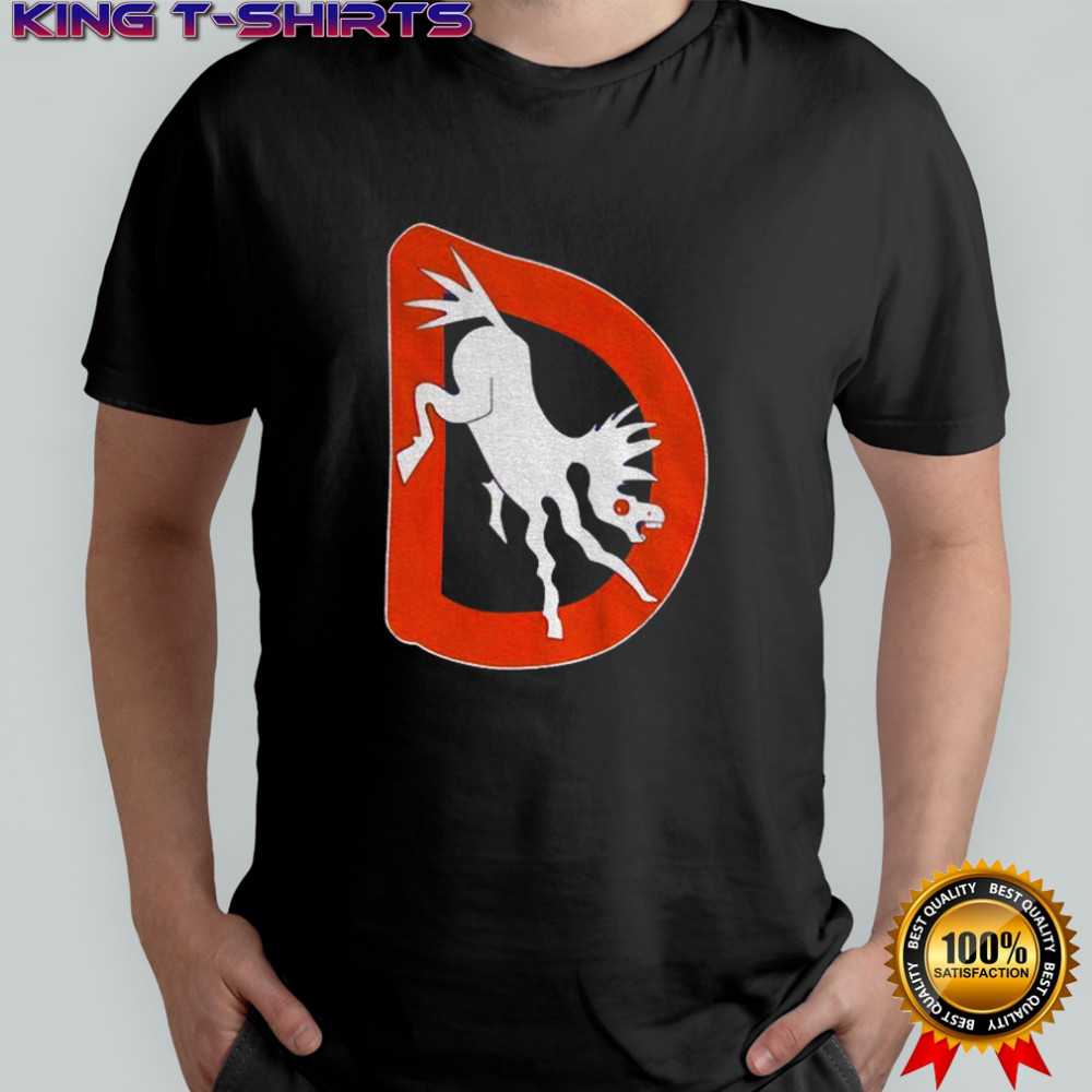 D horse Denver Broncos NFL Football logo 2025 shirt
