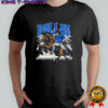Dallas Cowboys Skeleton on Horseback Football Player shirt