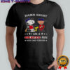 Damn Right I Am A Braves Fan Now And Forever Snoopy And Charlie Brown T-Shirt