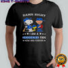 Damn Right I Am A Dodgers Fan Now And Forever Snoopy And Charlie Brown T-Shirt
