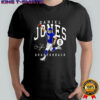 Daniel Jones football player quaterback number 8 signature graphic shirt