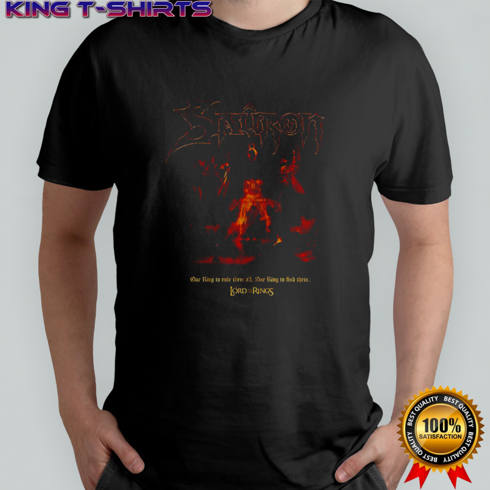Dark Lord Sauron Lord of the Rings villain One Ring to rule them all shirt