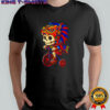 Day Of The Dead Aztec Skeleton On A Bicycle shirt