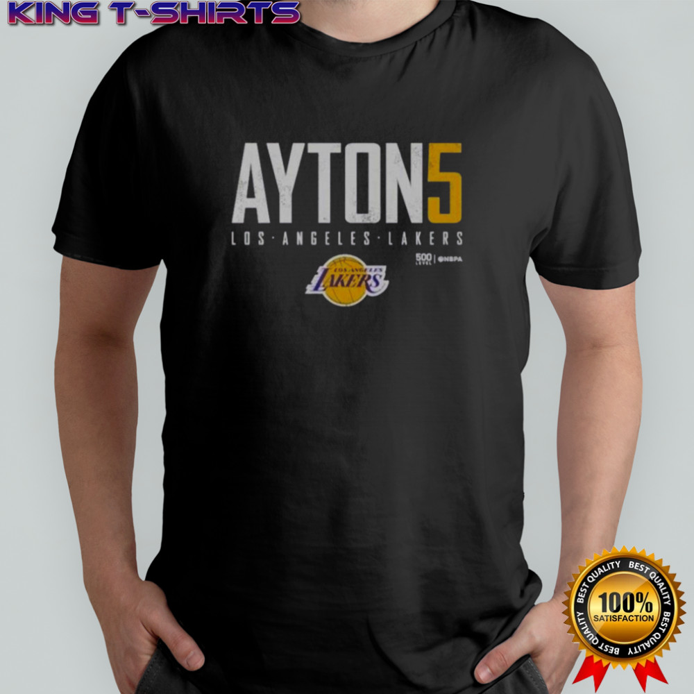 Deandre Ayton Los Angeles Lakers Elite WHT T-Shirt