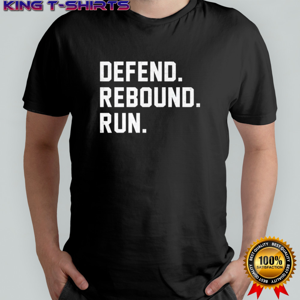 Defend rebound run Michigan State Spartans shirt