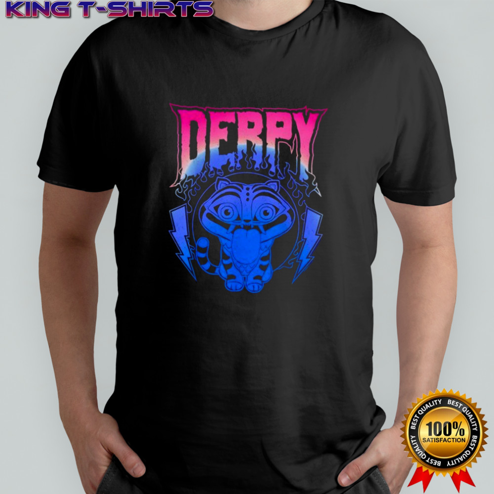 Derpy the Tiger Kpop Demon Hunters Anime gift fan shirt