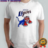 Detroit Lions mashup Detroit Tiger logo NFL shirt