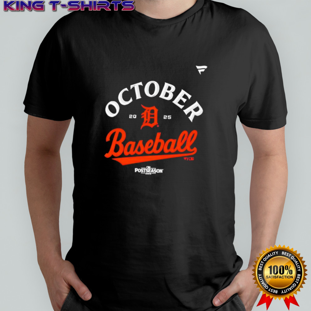 Detroit Tigers Choke in October Postseason MLB 2025 shirt