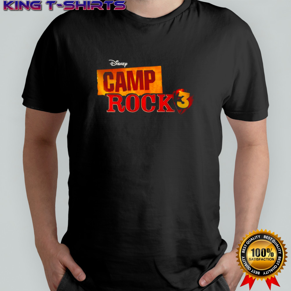 Disney Camp Rock 3 Logo shirt