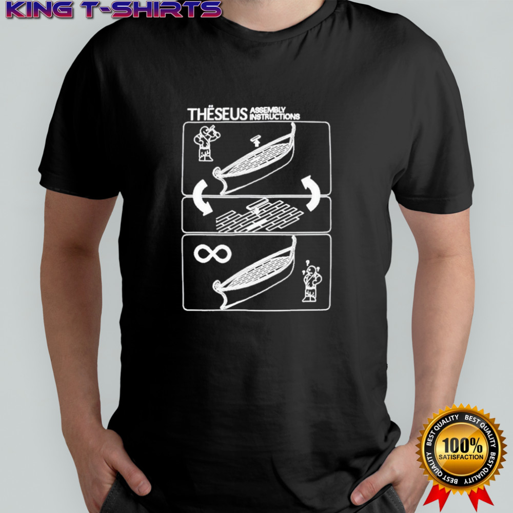 Distractible The Thëseus Assembly Instructions T-shirt