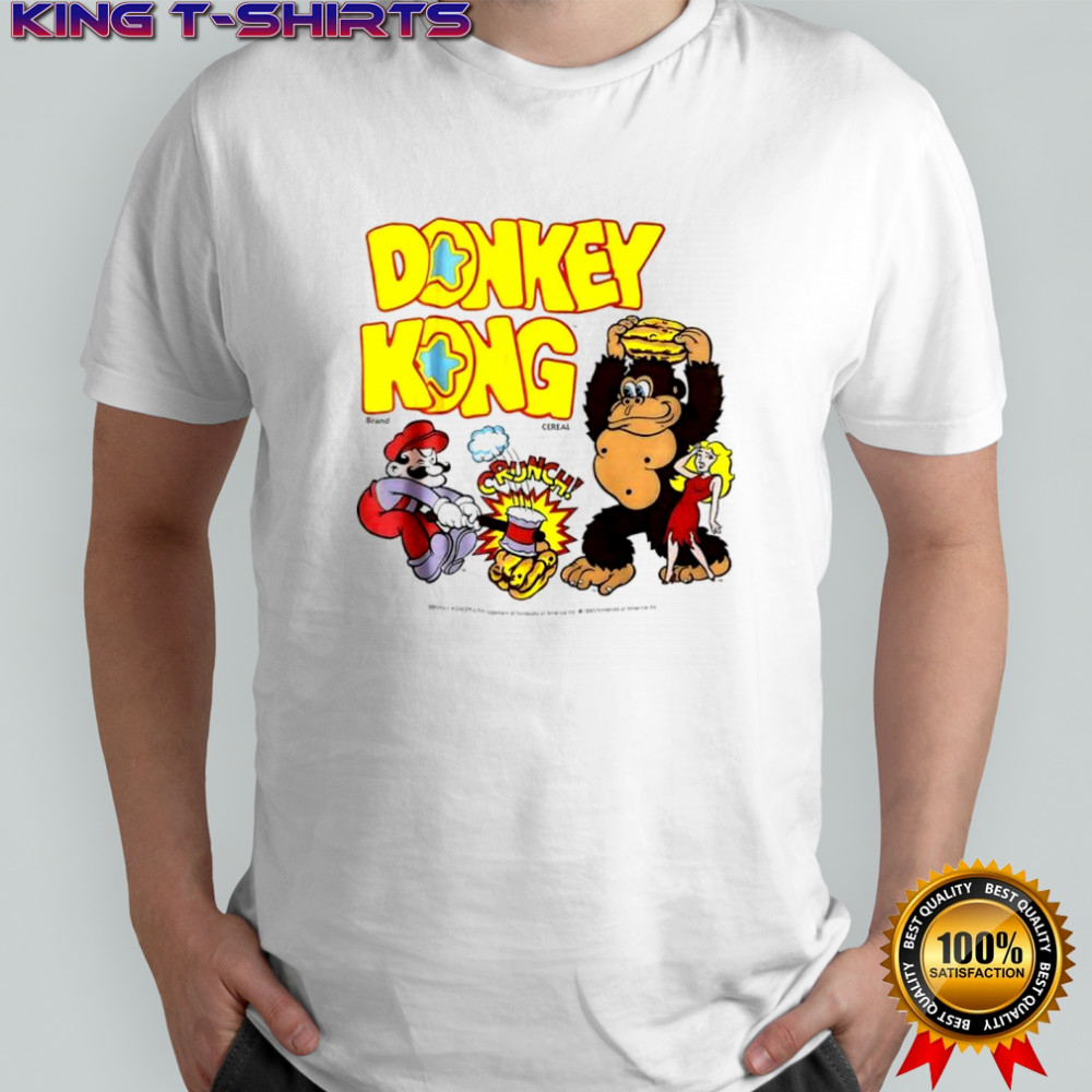 Donkey Kong Cereal vintage shirt