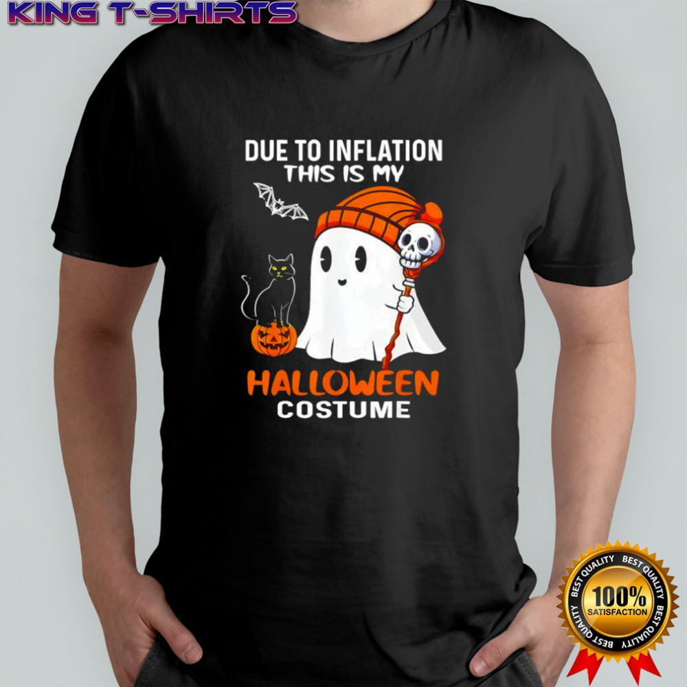 Due to Inflation My Halloween Cat Pumpkin shirt